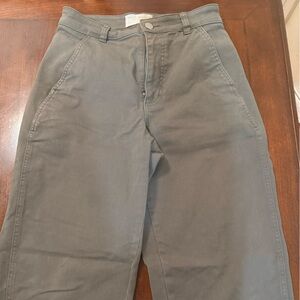 Everlane utility barrel pants.